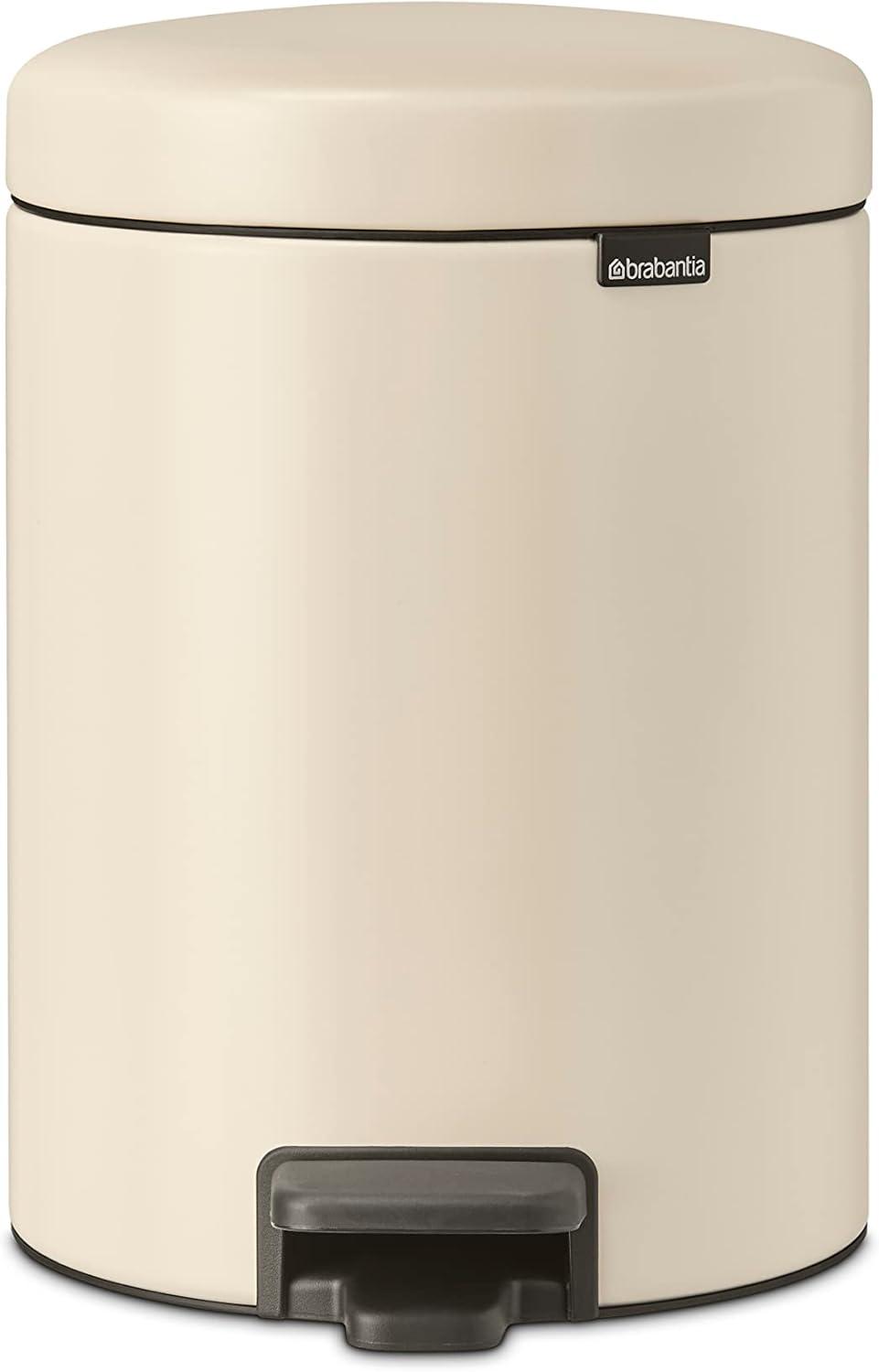 Brabantia NewIcon Step On Trash Can, 1.3 Gallon (5 Liter)