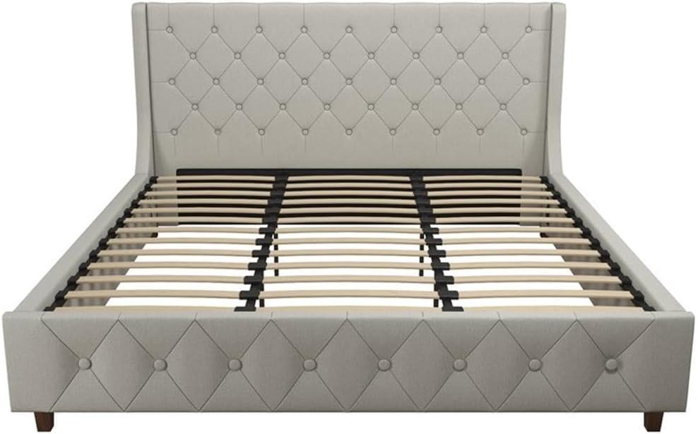 Mercer Tufted Upholstered Platform Bed