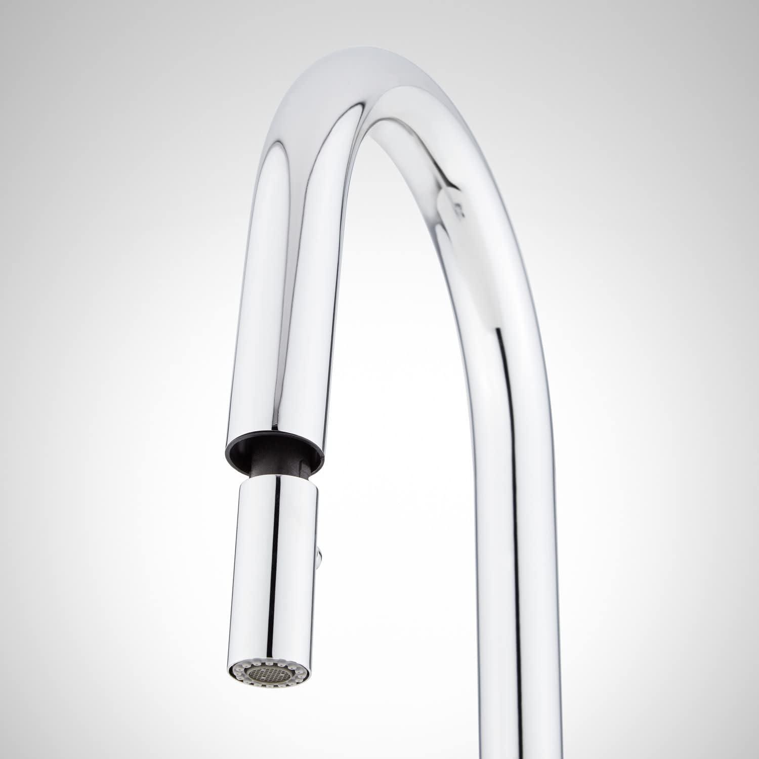 Stainless Steel Single Handle Pull-Down Kitchen Faucet