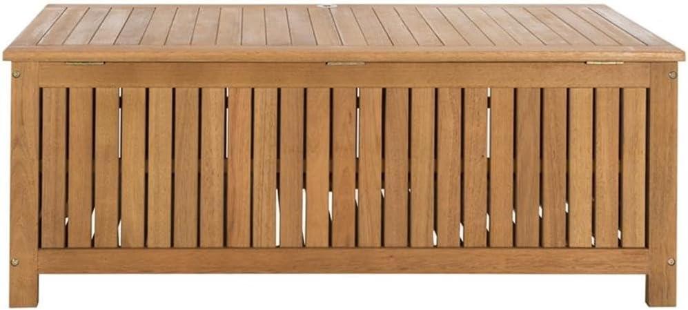 Abri 47.63 Inch L Outdoor Cushion Deck Box  - Safavieh