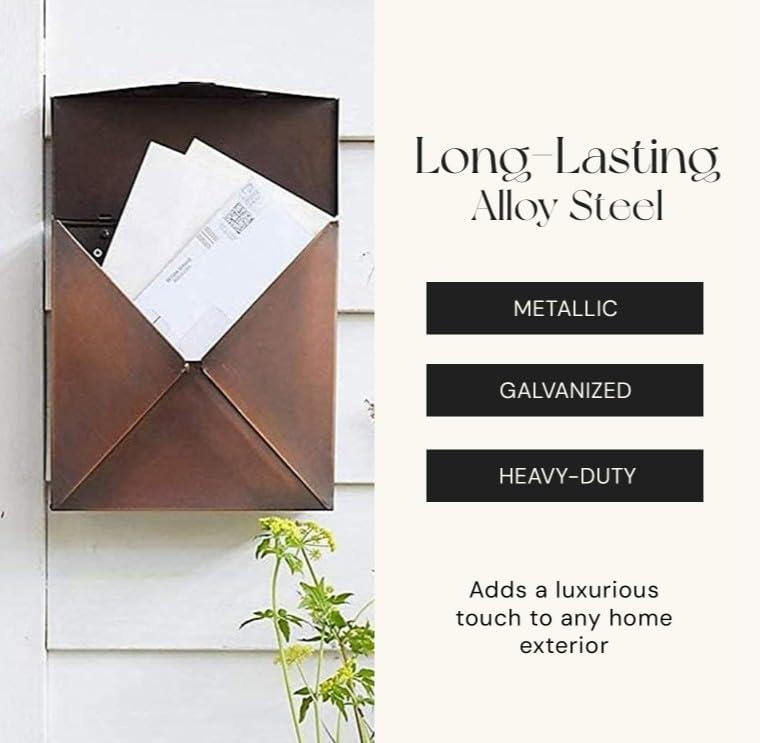 Rockford Aluminum Wall Mounted Mailbox