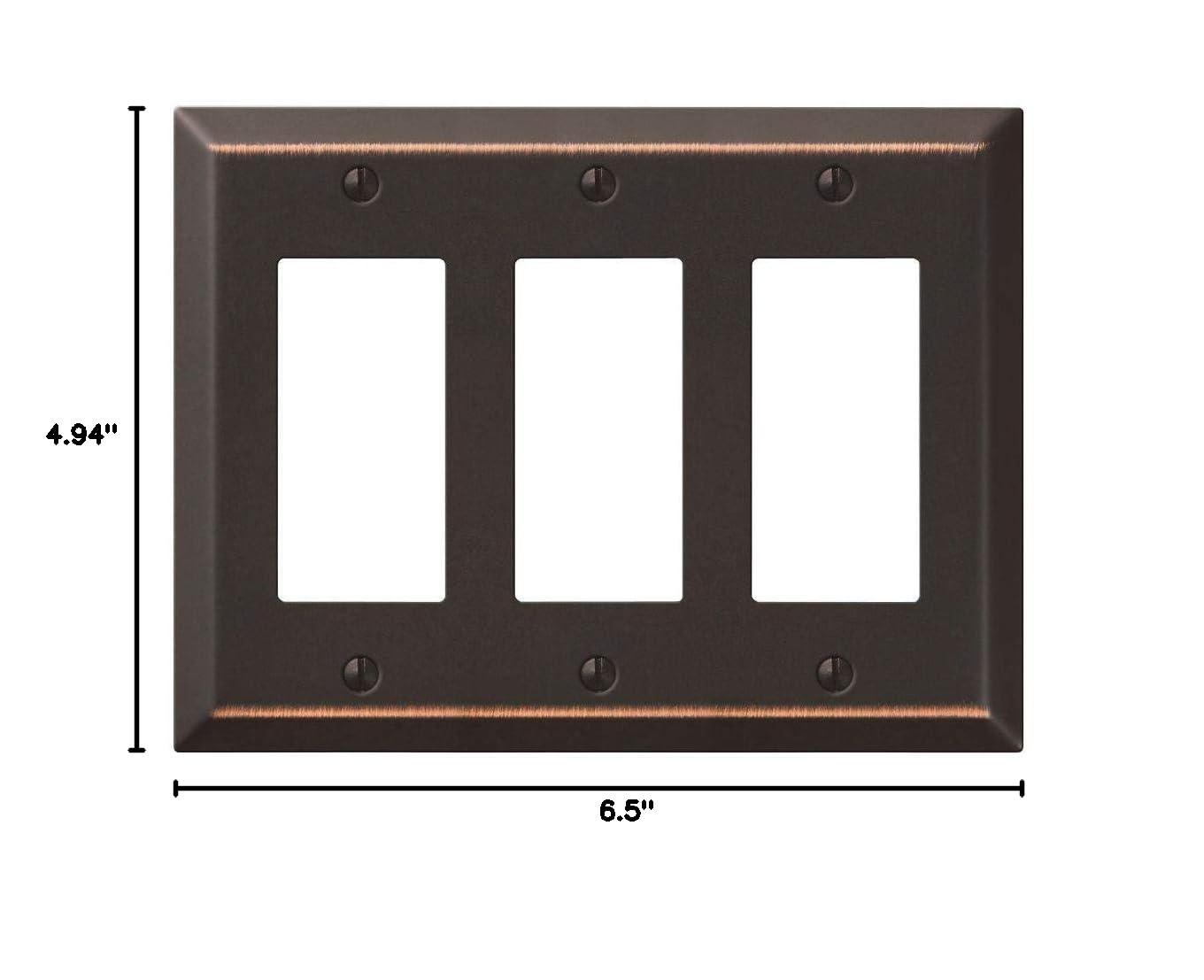 CKP Impressions 3 - Gang Rocker Standard Combination Wall Plate