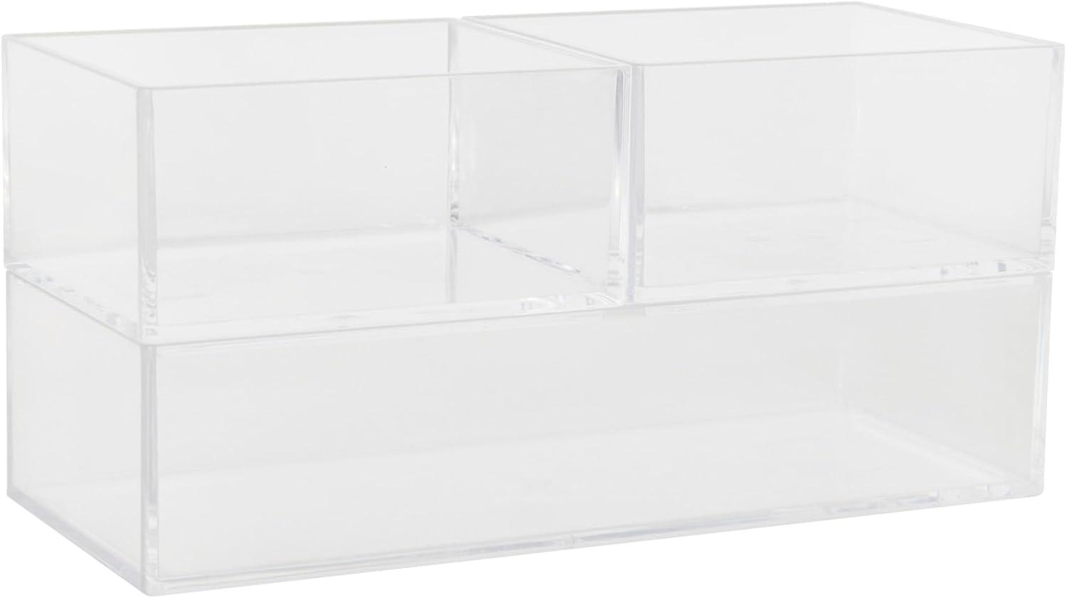 Thomas Martha Stewart Stack and Slide Plastic Tray Office Desktop Organizers