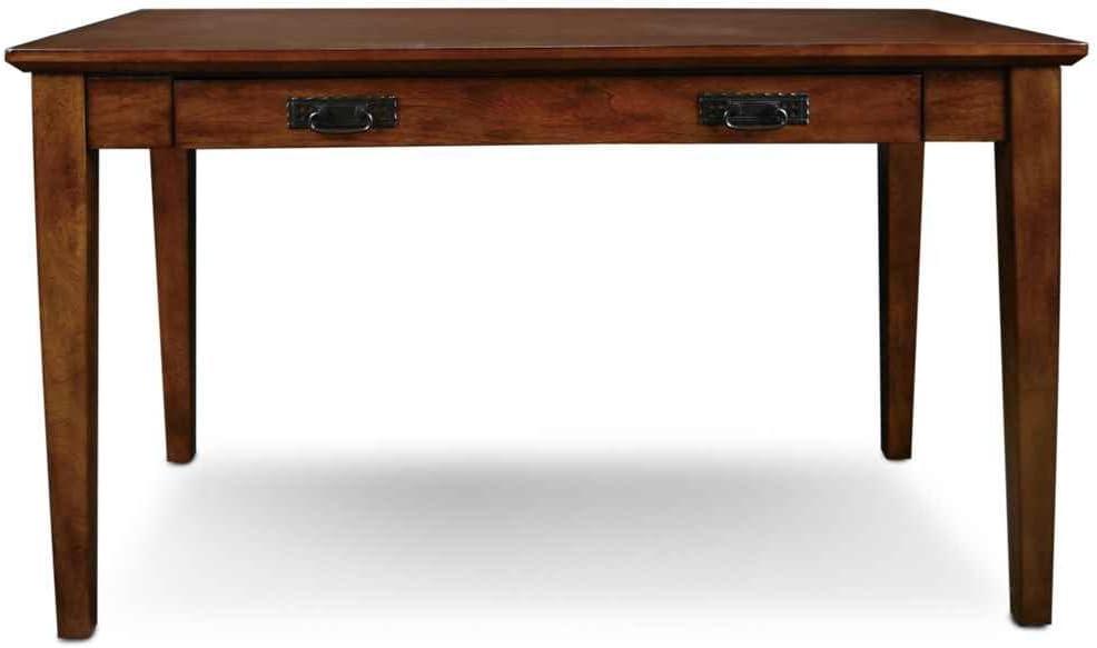 Leick Furniture Boulder Creek Mission Wood Laptop-Writing Desk in Cherry