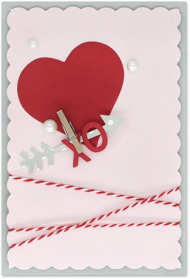 Bira 3 inch Heart Lever Action Craft Punch, Valentine’s Day Punch, for Paper Crafting, Scrapbooking, Card Arts, DIY Projects