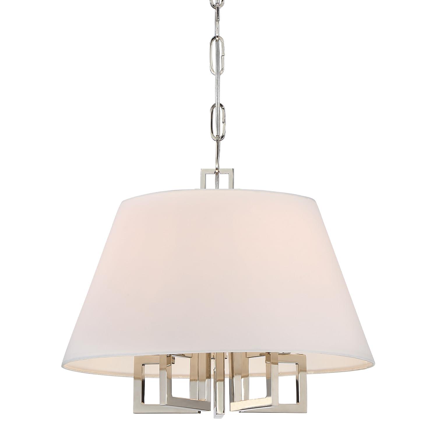 Crystorama Lighting Westwood 5 - Light Chandelier in  Polished Nickel