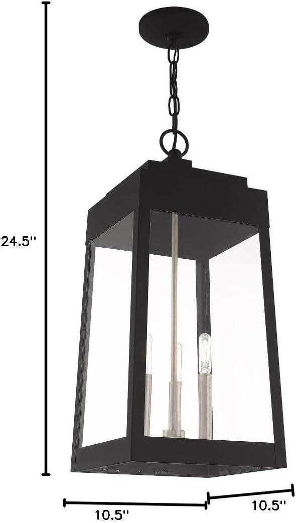 Livex Lighting Oslo 3 - Light Pendant in  Black