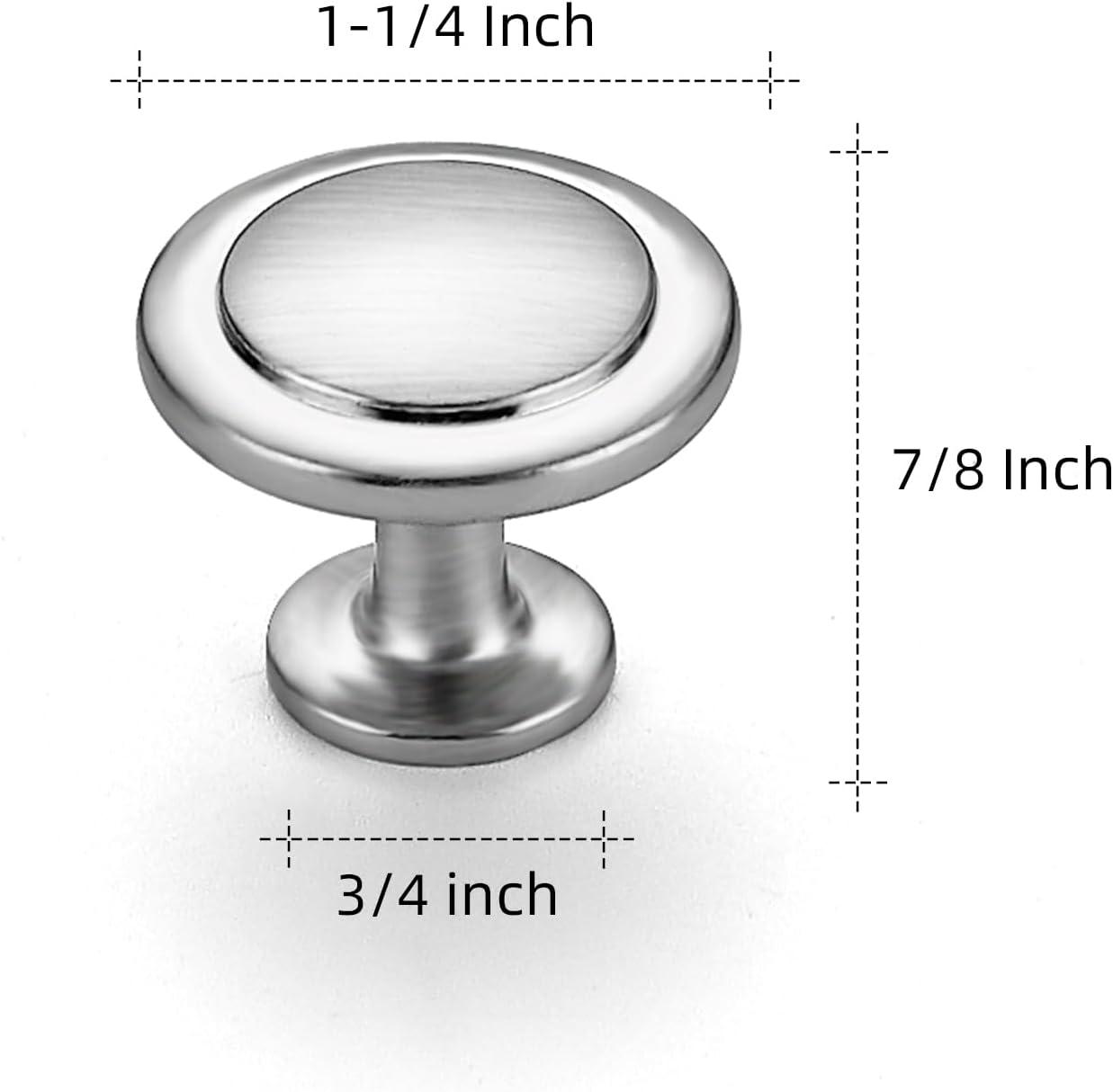 Allison 1 1/4" Diameter Mushroom Knob Multipack