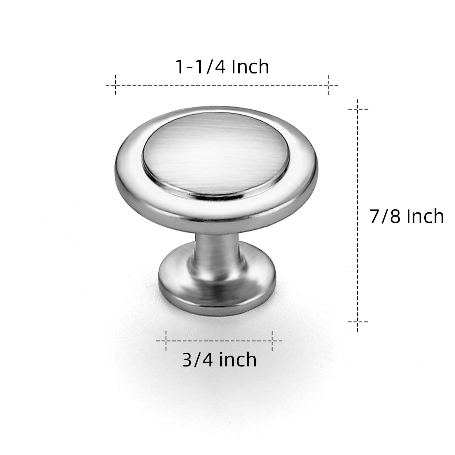 Allison 1 1/4" Diameter Mushroom Knob Multipack