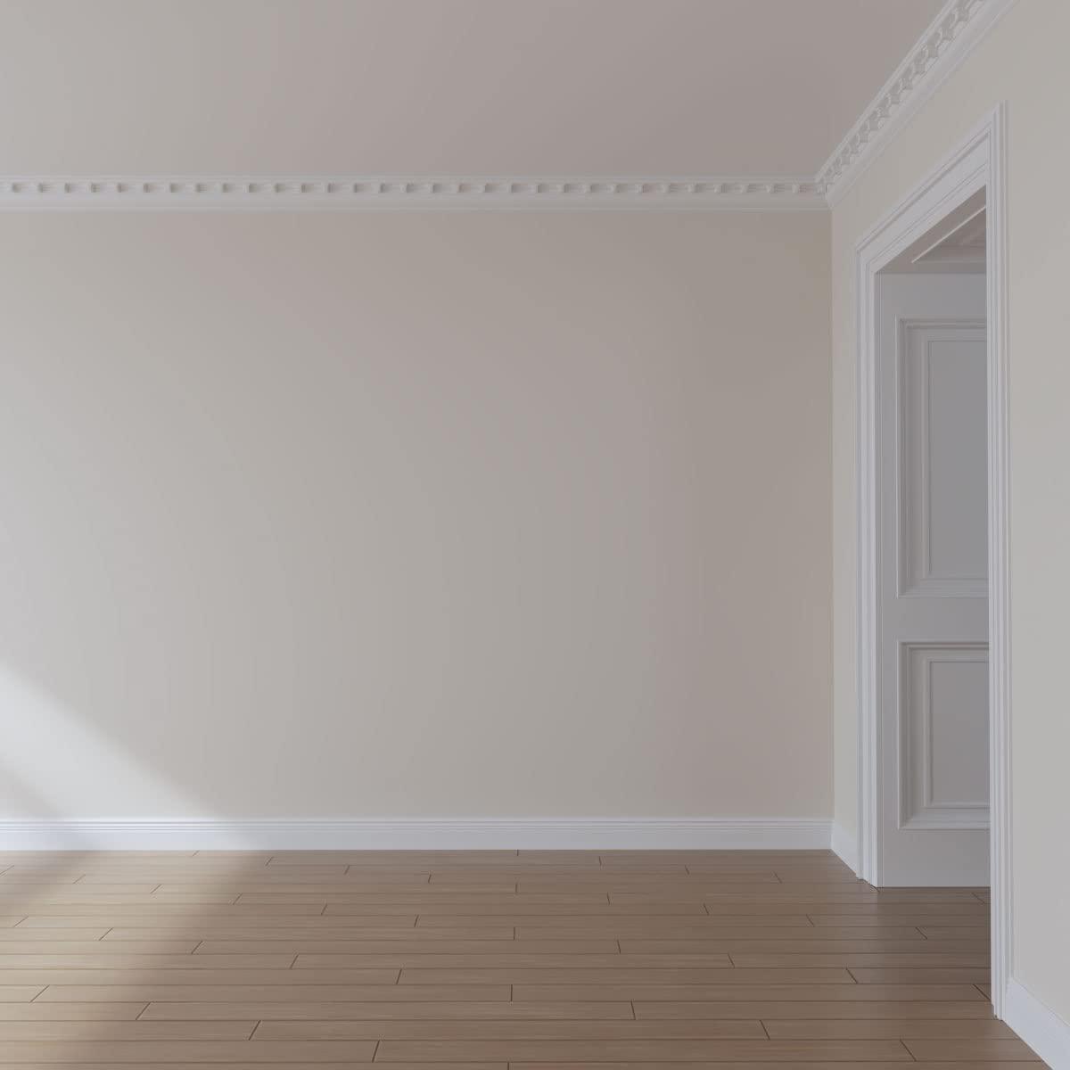 Ekena Millwork Dentil 4.5'' H x 96.13'' W x 3.75'' D Urethane Crown