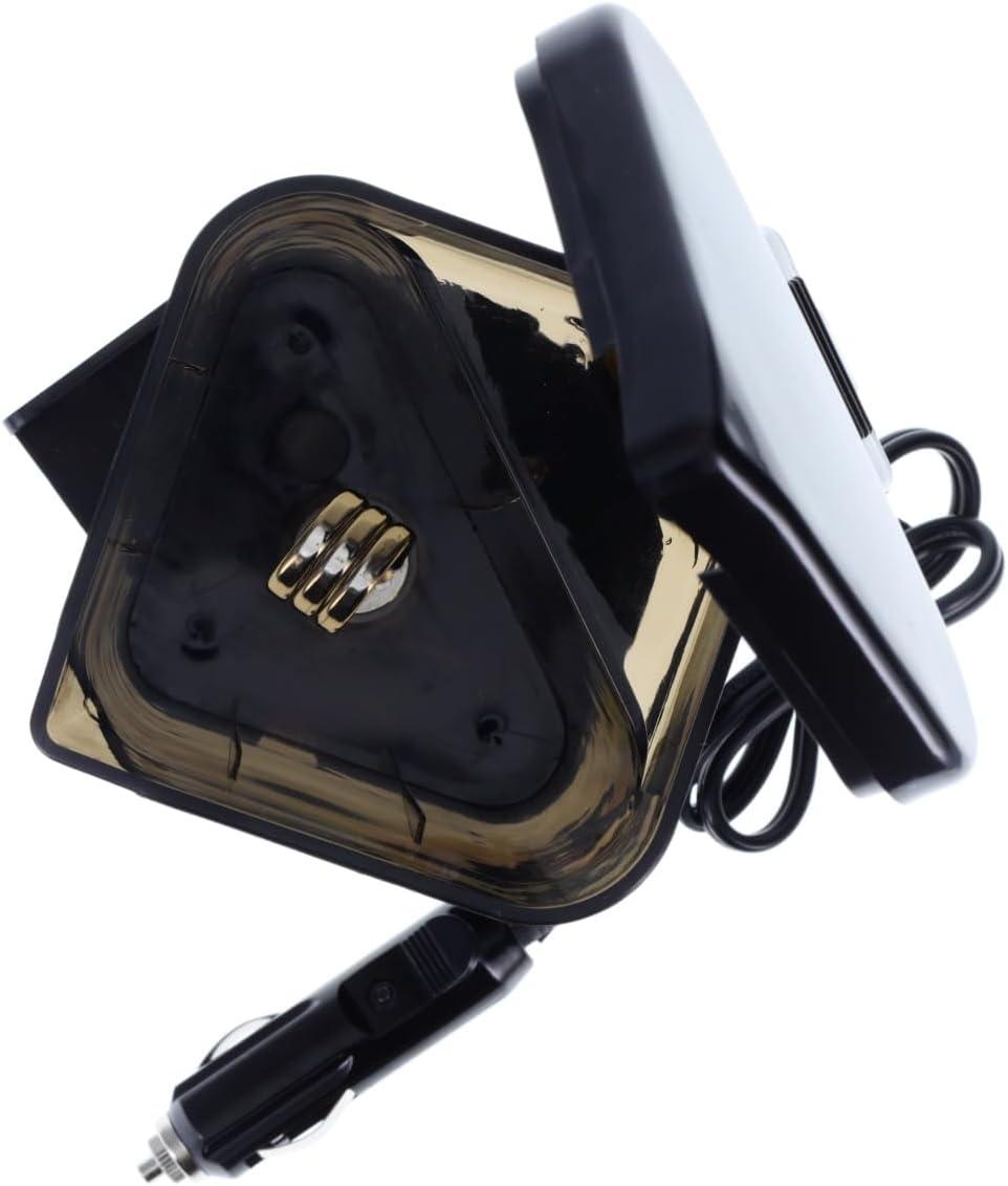 RoadPro 12V 13.5-Ounce Smart Pot II RP5027S - Electric Hot Pot Travel Kettle Tea Portable Water Boiler DC Electric Kettle for Car Truck Van - Clear