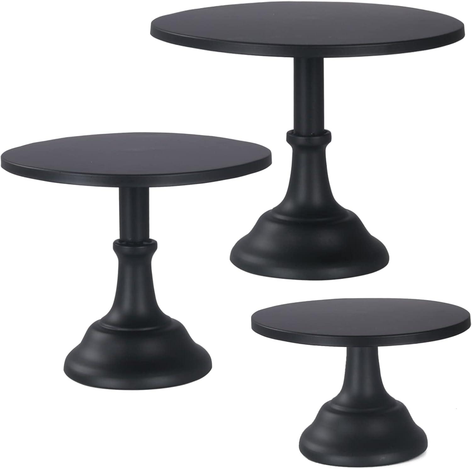 AMIENIV Iron Baby Shower Cake Stand, Gold (3 Count)