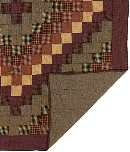 VHC Brands Heritage Farms American Traditional Cotton Patchwork Quilt Set