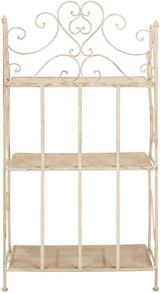 Torus 3-Tier Shelf - Indoor/Outdoor - PAT5022 - Pearl White - Safavieh