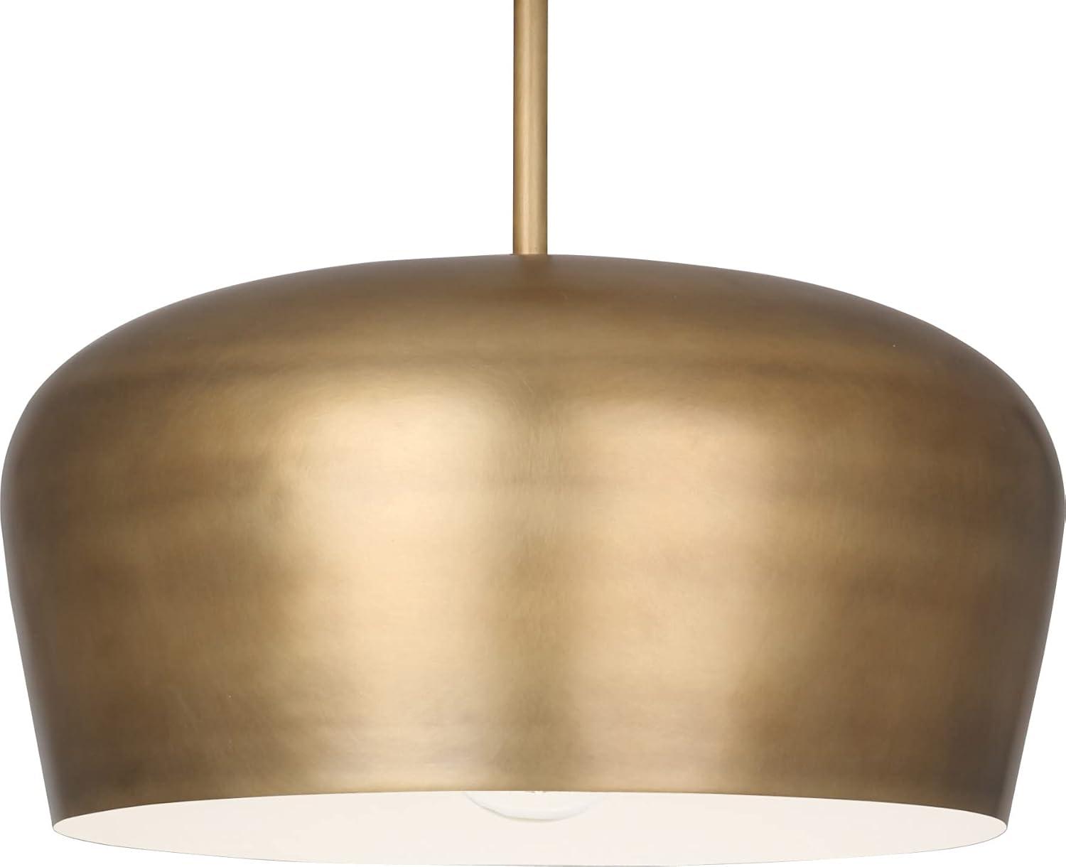Galaxy 1 - Light Warm Brass Single Pendant