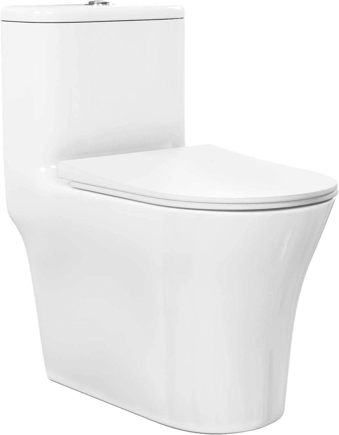 Cascade One-Piece Compact Toilet Dual-Flush 1.1/1.6â