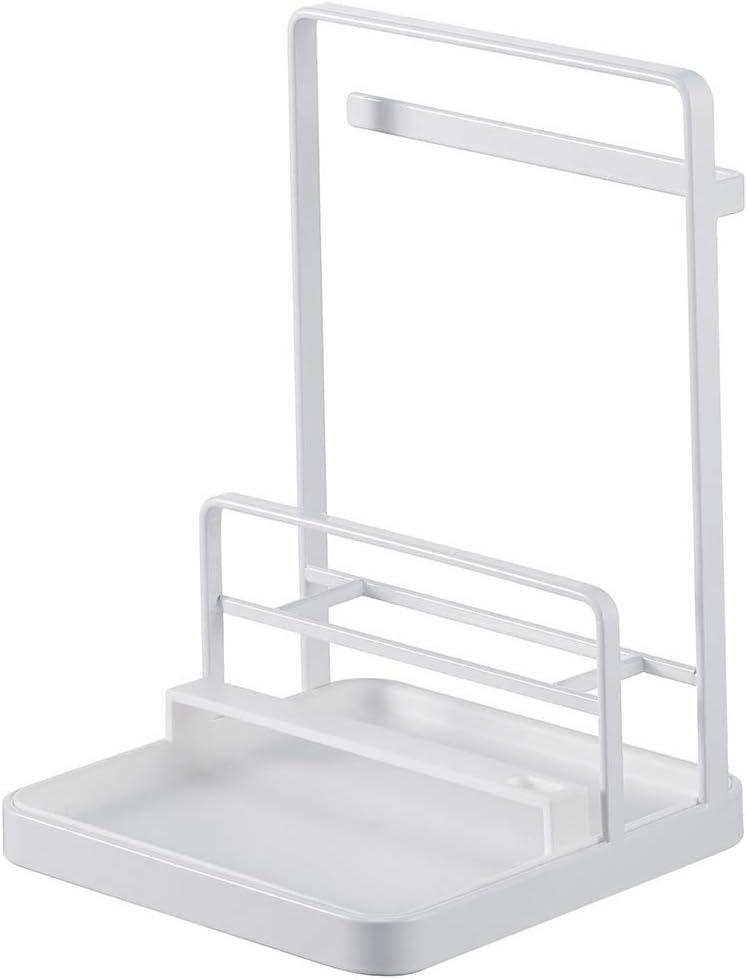 Yamazaki Home Cooking Tool And Lid Station, Kitchen Utensil Organizer Stand, Steel, Water Resistant