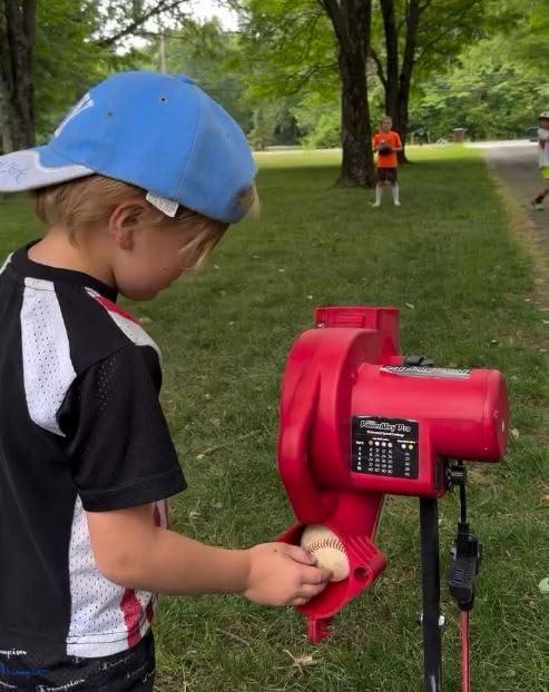 Trend Sports Base Hit Real Pitching Machine