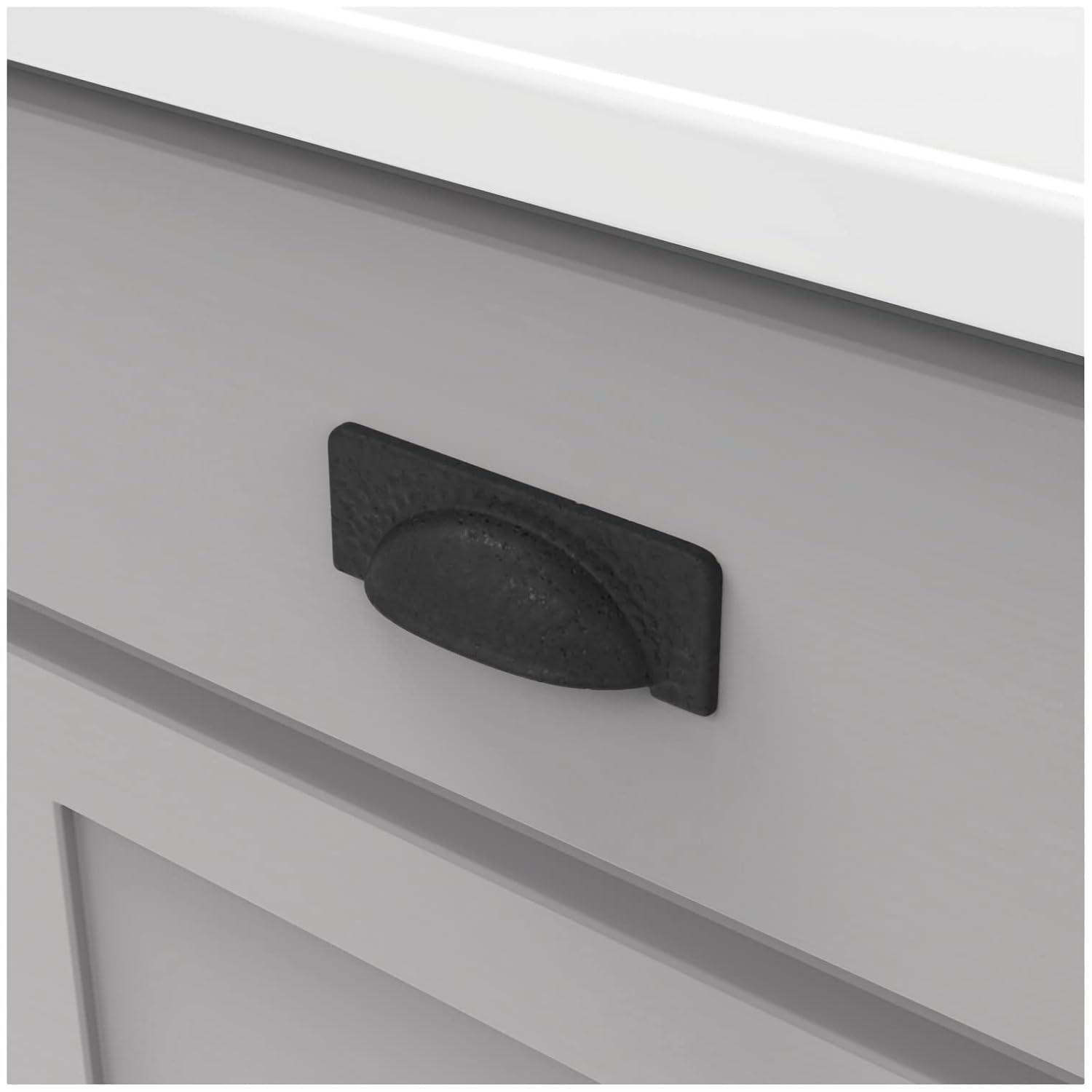 Craftsman Kitchen Cabinet Handles, Solid Core Drawer Pulls for Cabinet Doors, 3-3/4" (96mm)