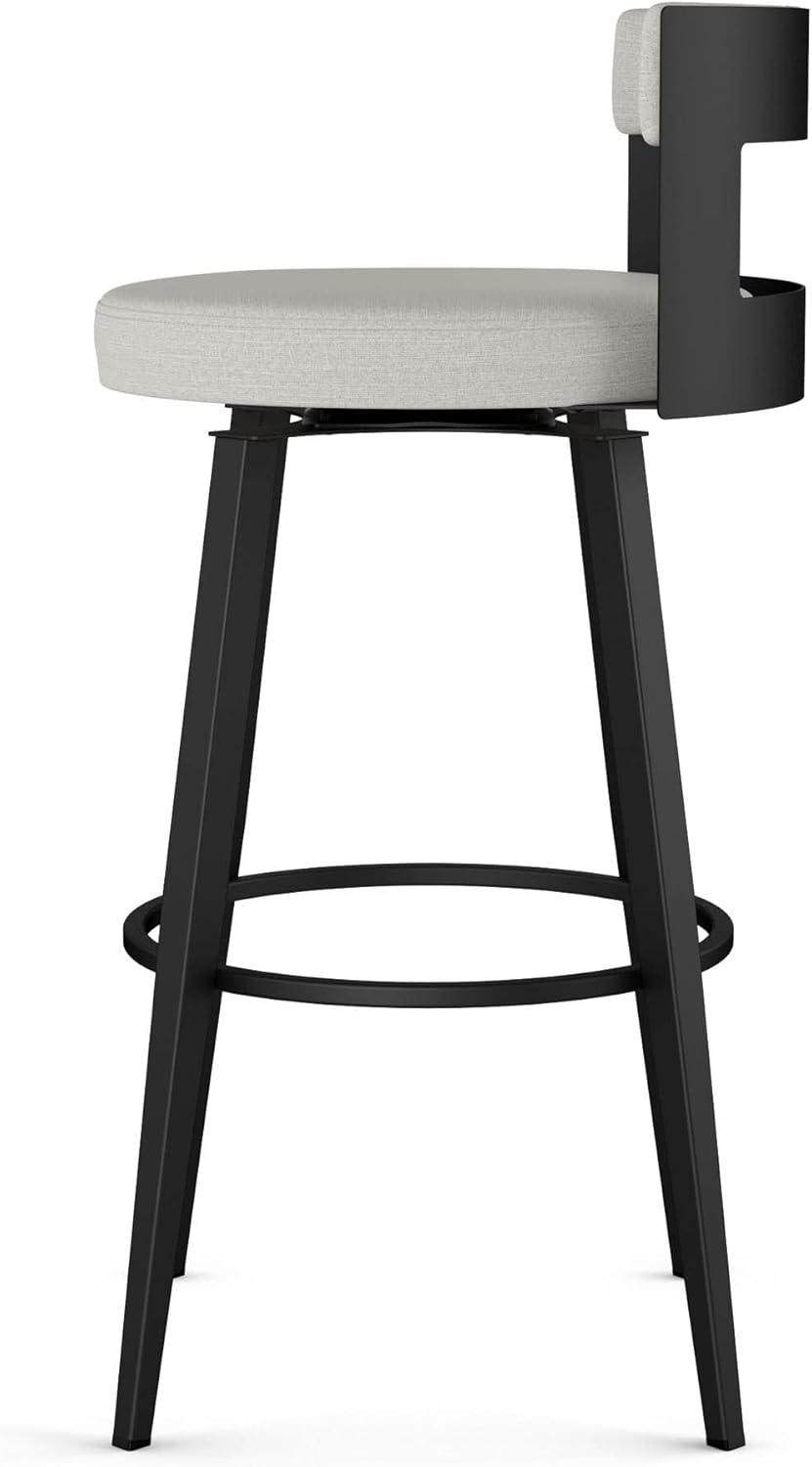 Corda Swivel Upholstered Counter & Bar Stool