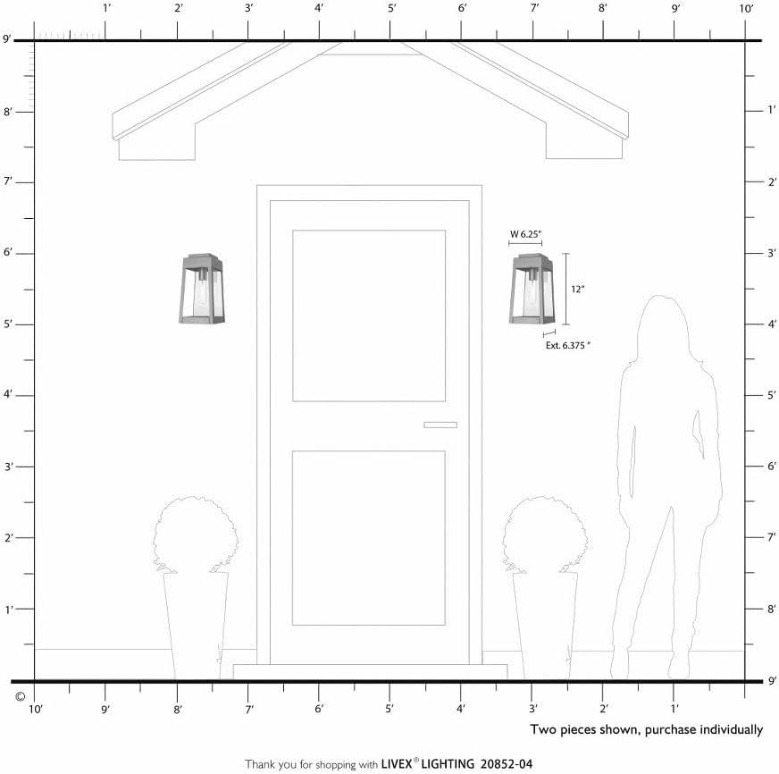 Satin Brass and Clear Glass Modern Industrial Outdoor Lantern