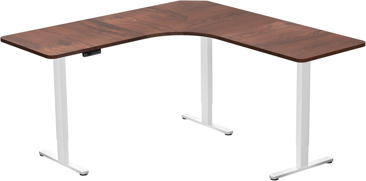 Vivo VIVO Electric 71" x 71" Curved Corner Stand Up Desk (E3CB2 Series)