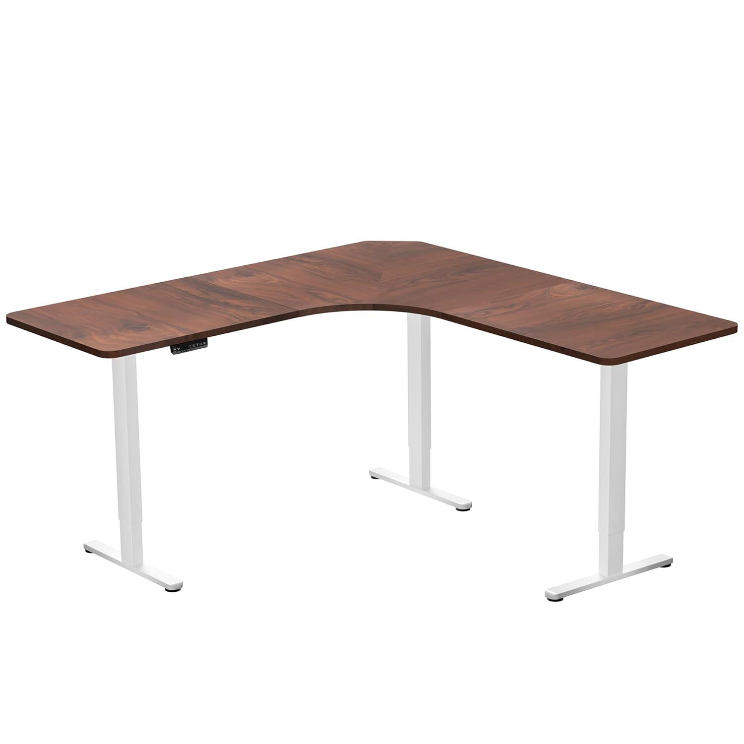 Vivo VIVO Electric 71" x 71" Curved Corner Stand Up Desk (E3CB2 Series)