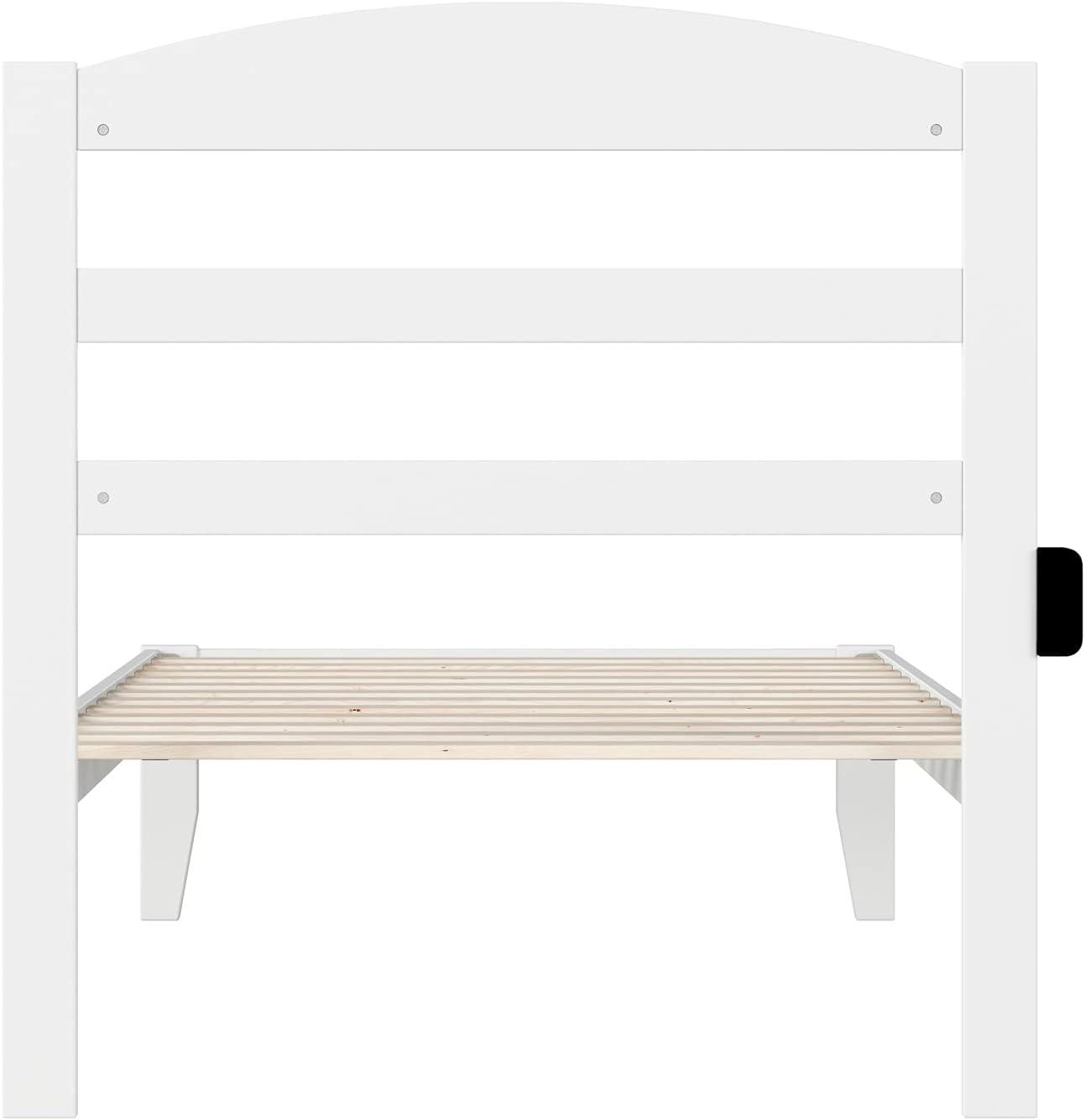 AFI Furnishings Warren Platform Bed T WH