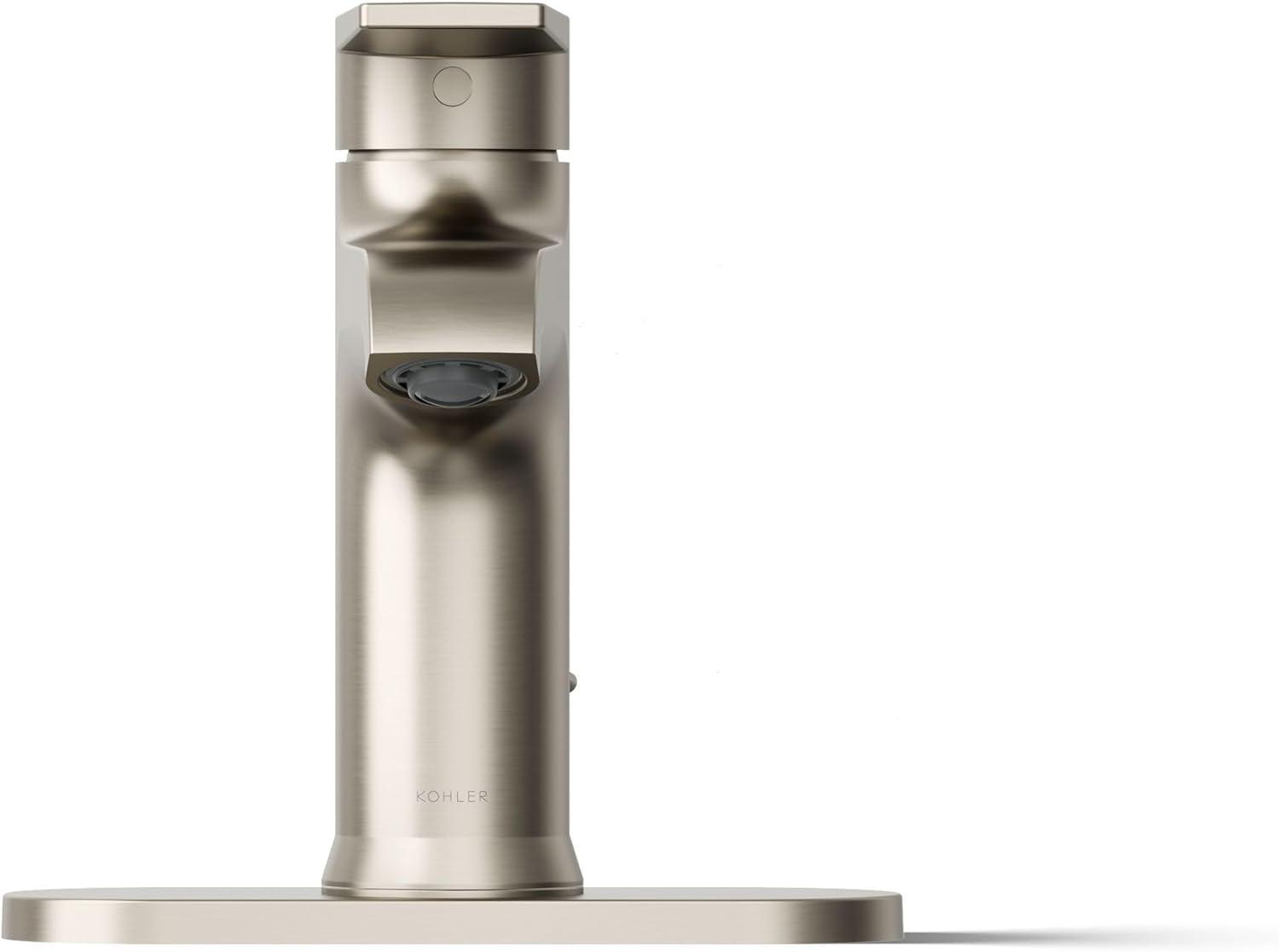 Hint Single-Handle Bathroom Sink Faucet with Escutcheon and Pop-Up Drain, 1.2 GPM