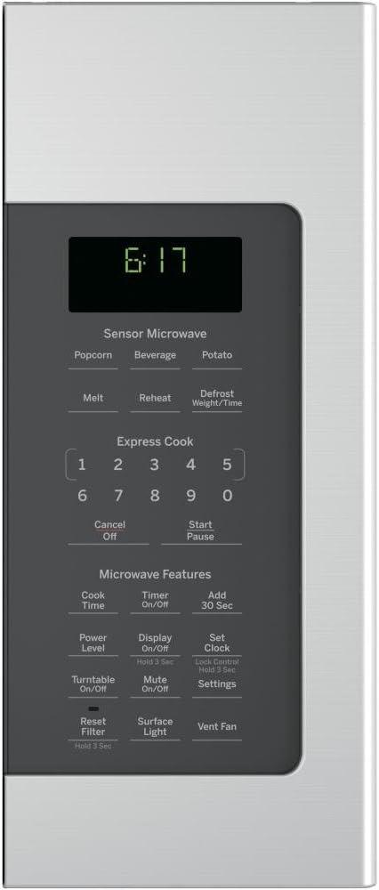 GE APPLIANCES JVM6175SKSS over the range microwave