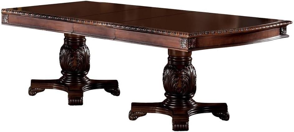 Acme Furniture 46" Chateau De Ville Dining Table Cherry Finish