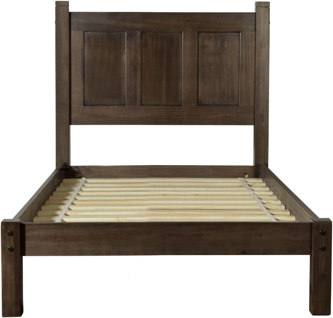 Shaker Solid Wood Panel Bed