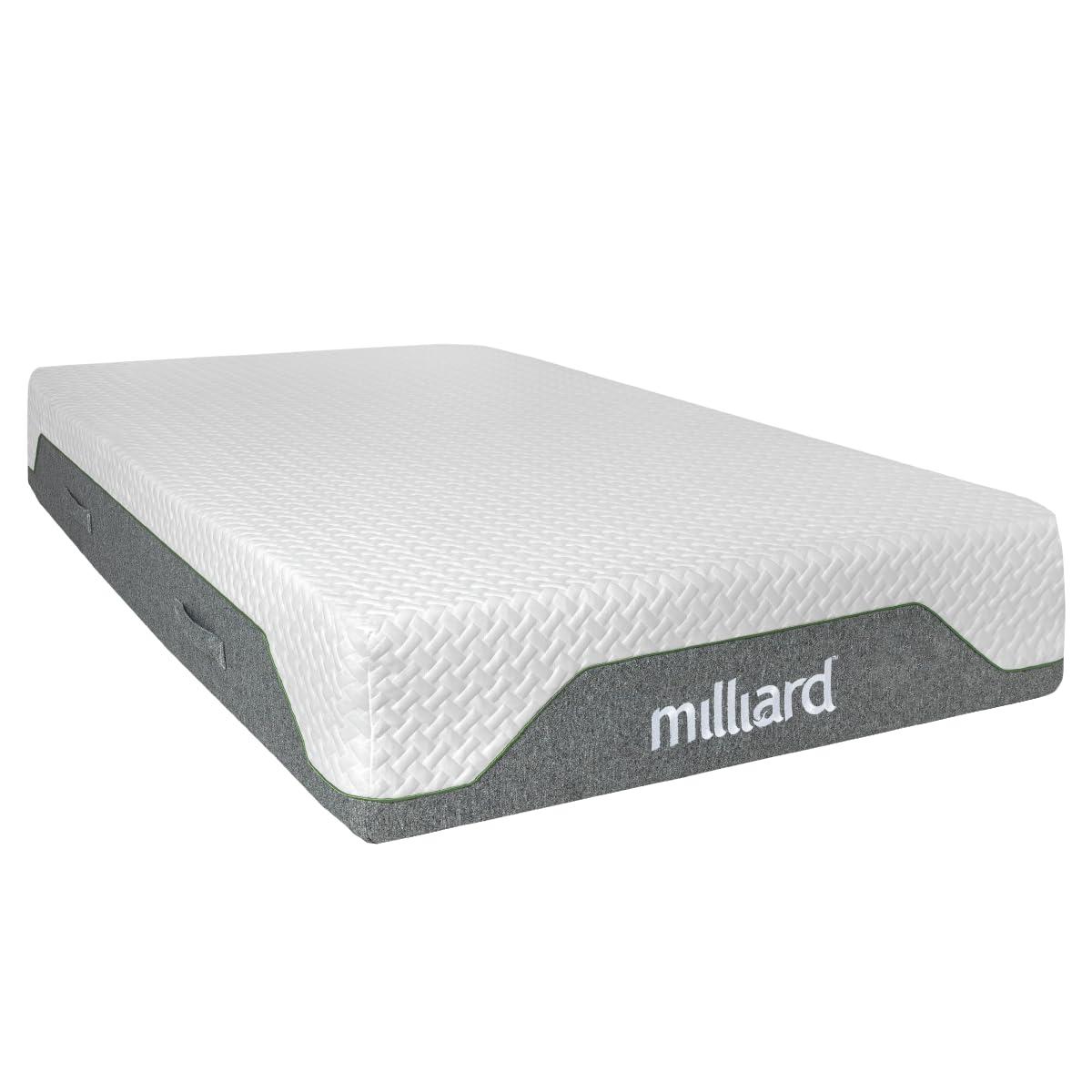 Milliard 10 Inch Classic Firm Memory Foam Mattress, Full