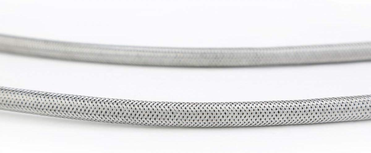 Bathroom Faucet Supply Line Stainless 10MM Male 3/8" Female Renovators Supply