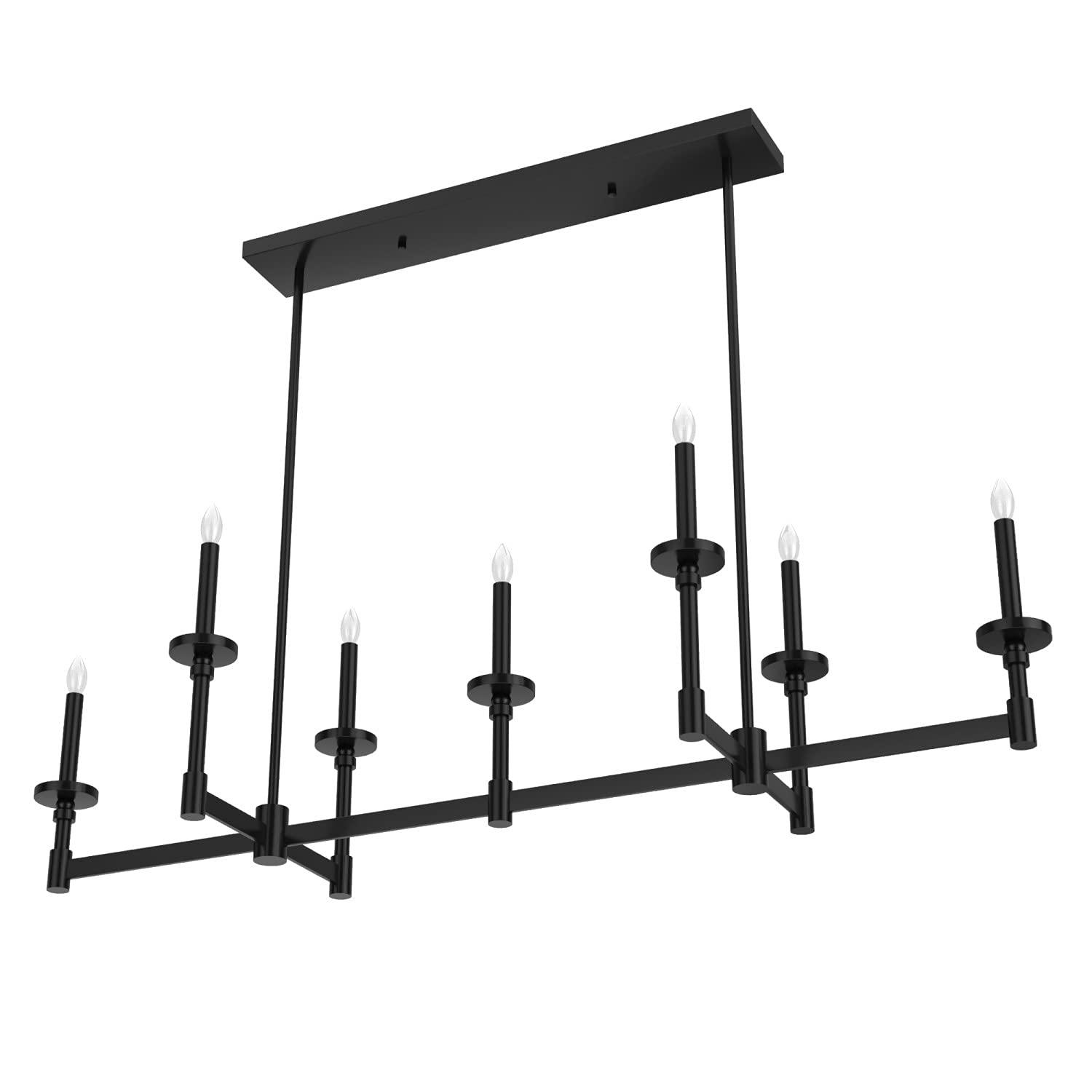 Briargrove 7 - Light Candle Style Modern Linear Pendant