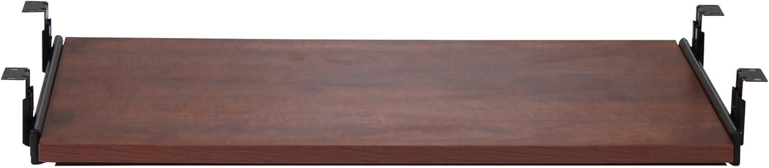 Lorell Cherry Laminate Keyboard Tray - 25.6" Width X 15.1" Depth - Cherry - 1