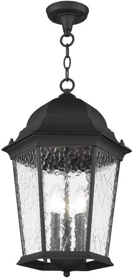 Livex Lighting Hamilton 3 - Light Pendant in  Textured Black