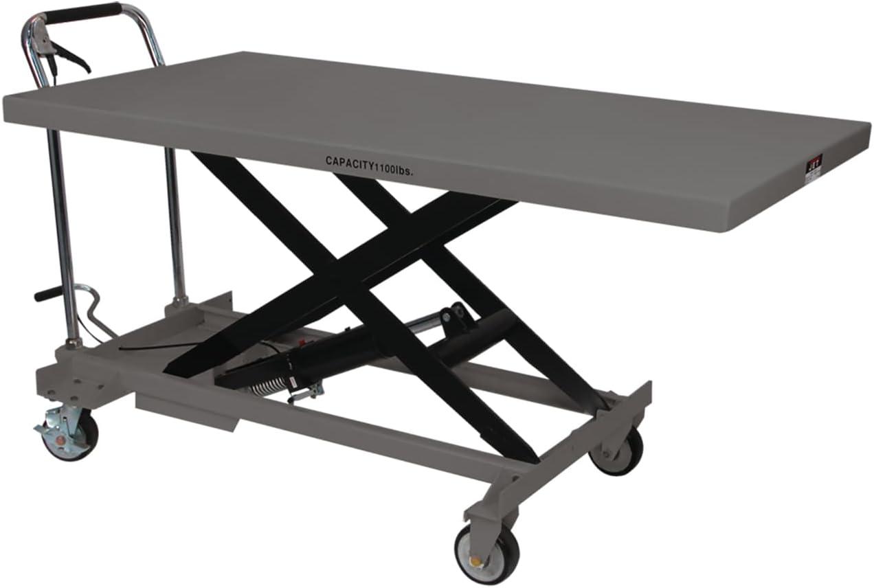 Jet Tools SLT-1100 Jumbo Scissor Table,  1100-lb Capacity