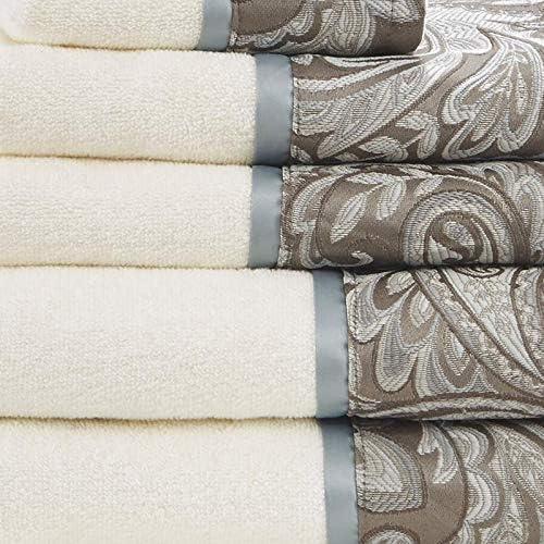 Aubrey 6 Piece Jacquard Towel Set