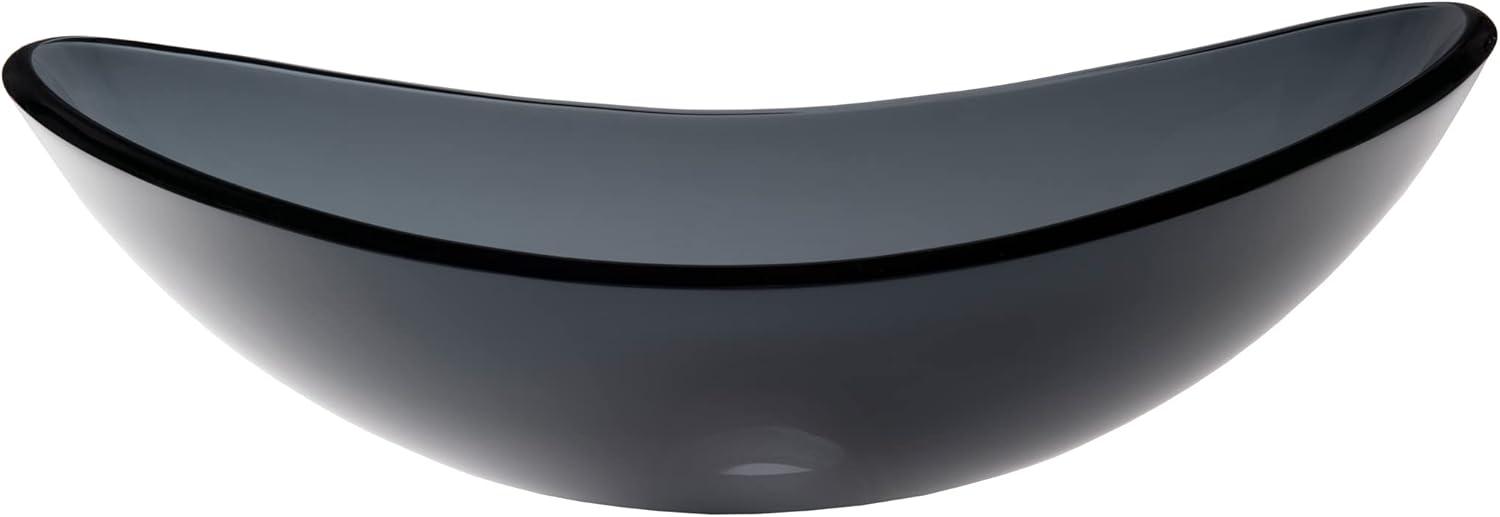 Novatto Glass Oval Bathroom Sink