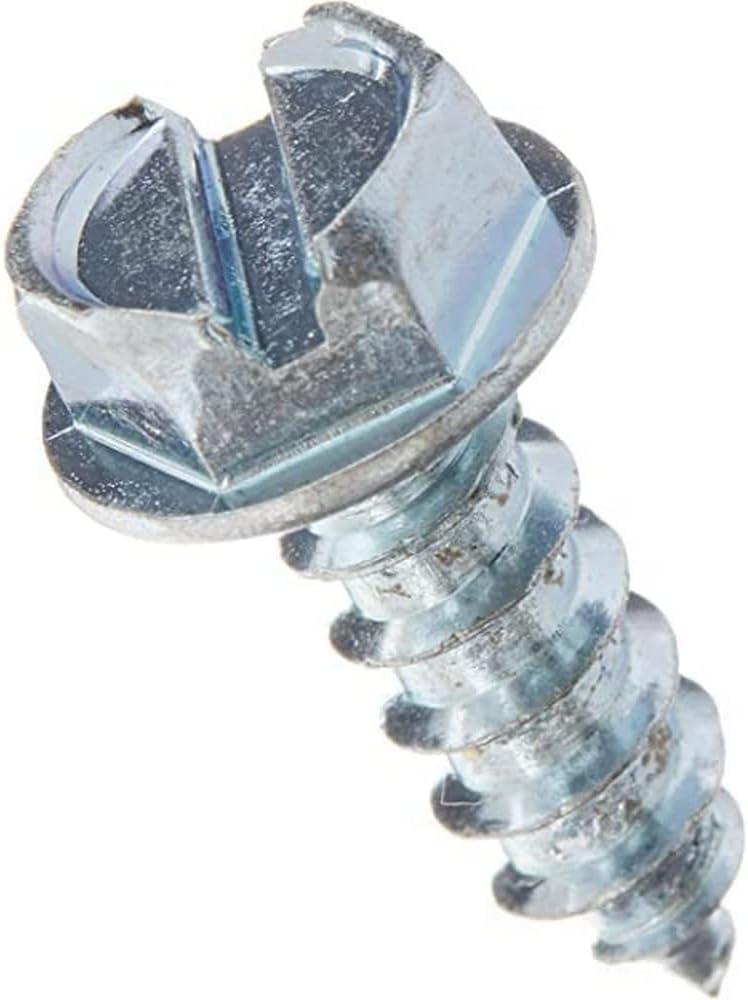The Hillman Group 35117 Hex Washer Head Sheet Metal Screw 14 x 3/4 50-Pack