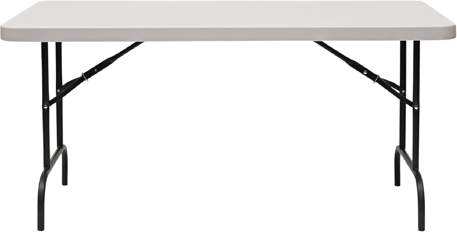 Platinum 30" x 60" High-Density Polyethylene Folding Table