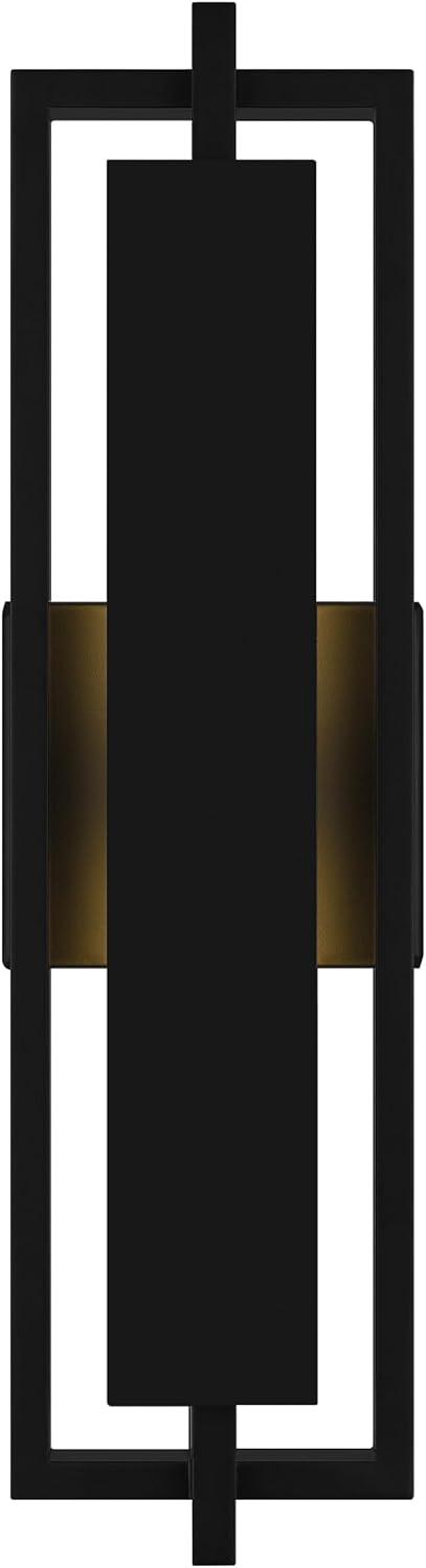 Quoizel Lighting Pointsett 1 - Light Sconce in  Matte Black