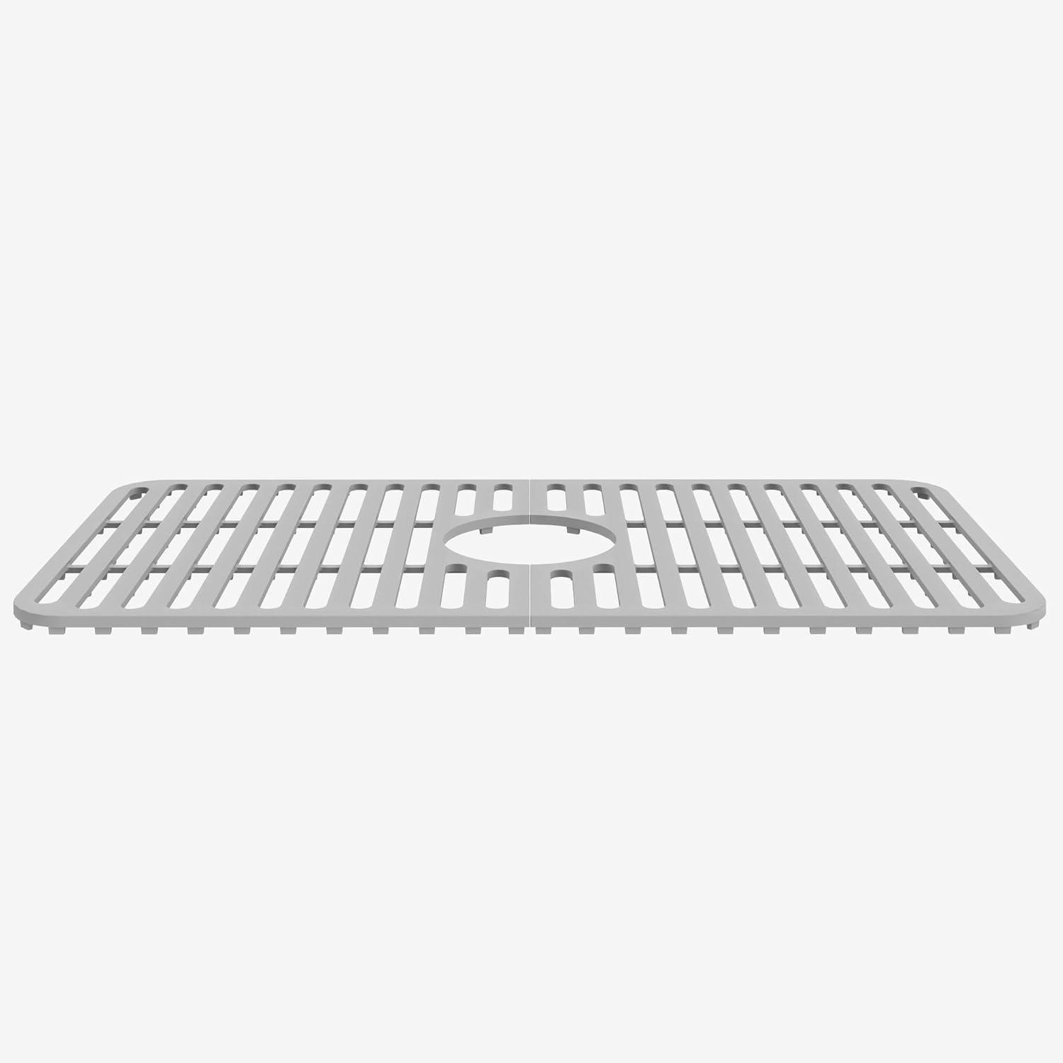 Silicone 20.75 in. x 14.875 in. Silicone Bottom Grid for 24 in. Single Bowl Kitchen Sink