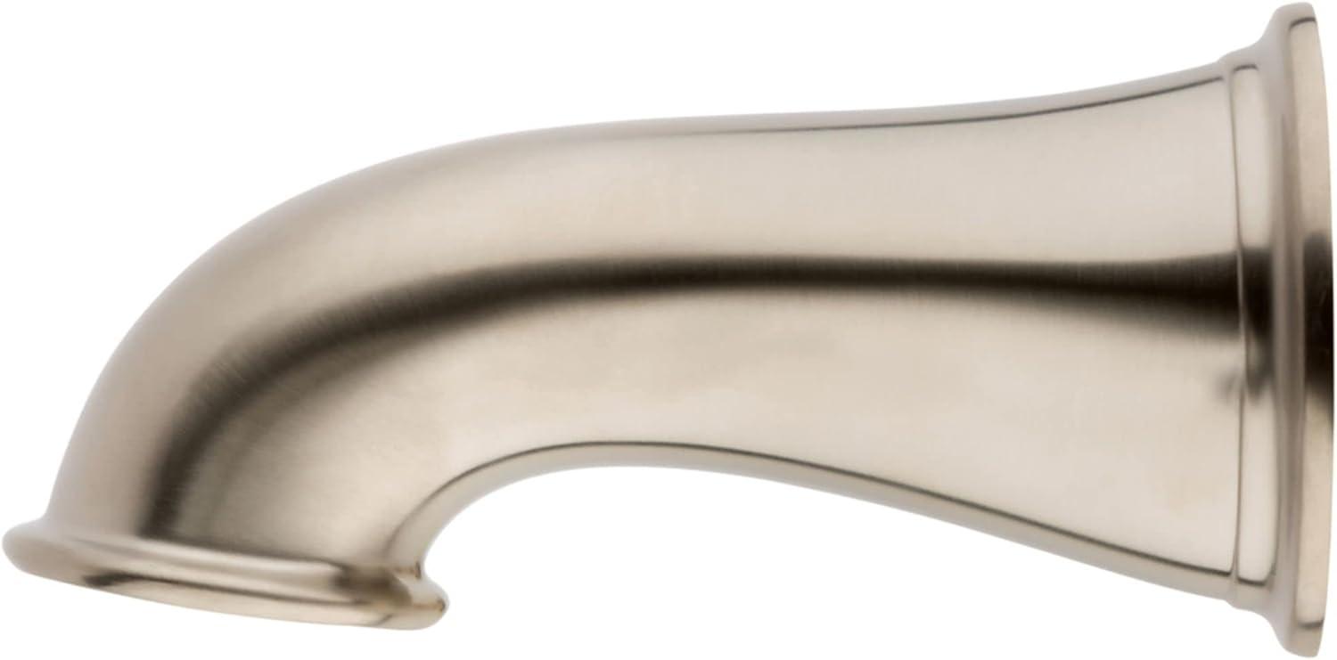 Polished Chrome Wall Mounted Tub Spout