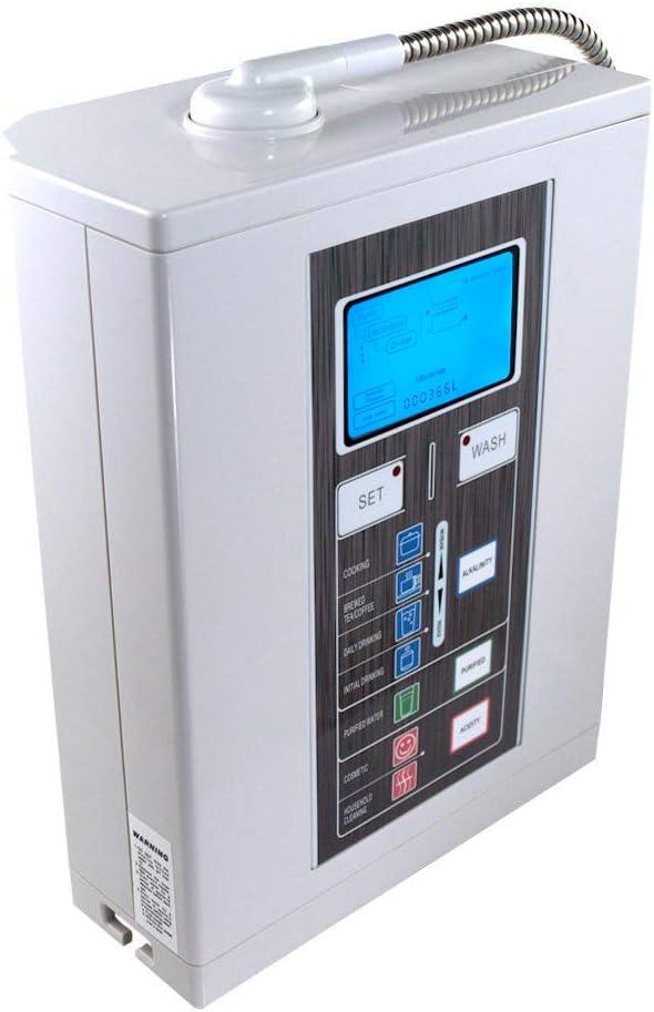 Aqua Ionizer Deluxe 7.0 | Water Ionizer | Alkaline Water Filtration System | Produces pH 4.5-11.0 Alkaline Water | Up to -800mV ORP | 4000 Liters Per Filter | 7 Water Settings