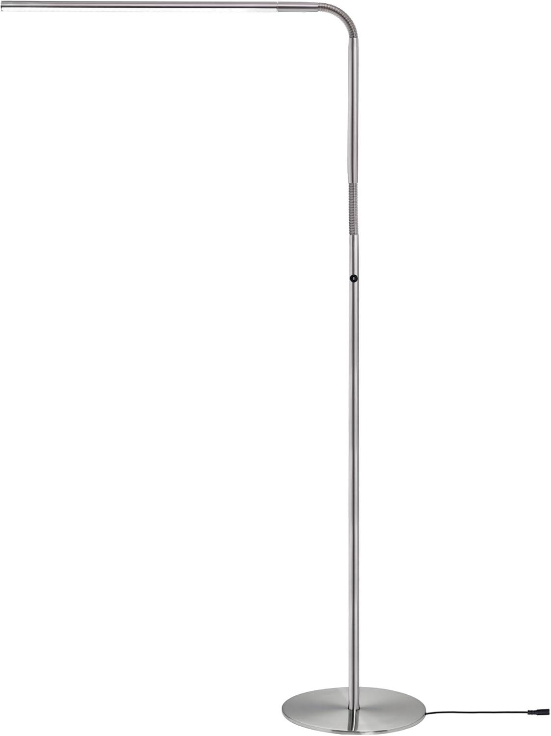 Daylight Slimline 3 LED Floor Lamp - Chrome