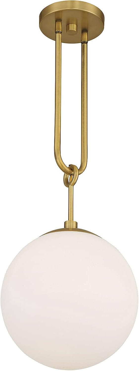 Savoy House Becker 1 - Light Pendant in  Warm Brass