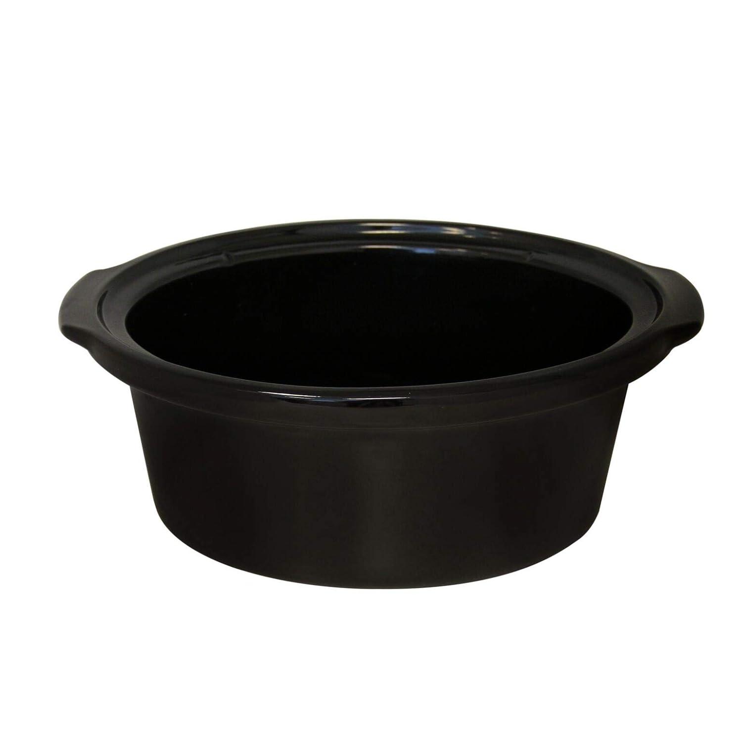 Silver 6-Quart Stainless Steel Oval Slow Cooker with Glass Lid