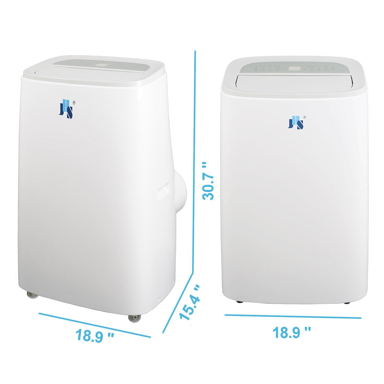 JHS JHS 10,800 BTU DOE Portable Air Conditioner for Home with Dehumidifier for Rooms up to 550 Sq. Ft.